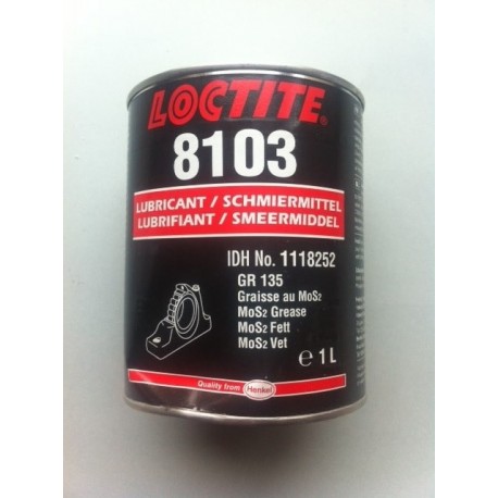 LOCTITE 8103 Graisse noire haute performance - 1L