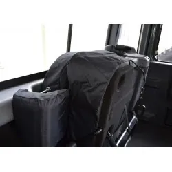 housses noires pour sièges arrière de DEFENDER 90/110 TD4 EXT018-20