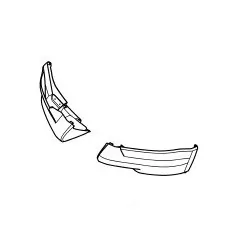 Extrémité gauche et droite de spoiler de FREELANDER 2 HST