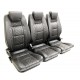 Rangée de 3 de sièges arrière cuir pour DEFENDER 110 - DIAMOND XS