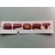 Autocollant SPORT rouge de RANGE ROVER SPORT - GENUINE