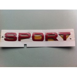 Red SPORT sticker for RANGE ROVER SPORT - GENUINE