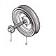 FREELANDER 1 2.0 TD TCIE pulley with vibration Damper