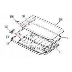Joint de toit ouvrant de FREELANDER 1 5 portes