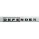 Autocollant DEFE noir capot DEFENDER TD4 - GENUINE