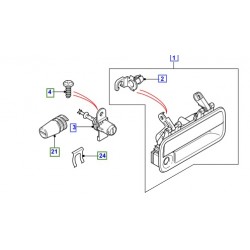 FREELANDER 1 lock assy front door LHD