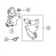 Support d'electrovanne ou solénoïde de turbo de FREELANDER 1 TD4