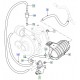 Tuyau n°1 d'electrovanne ou solénoïde de turbo de FREELANDER 1 TD4