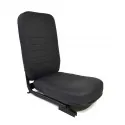 Front centre seat without headrest for DEFENDER - black leather
