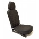 Front centre seat with headrest for DEFENDER - black leather