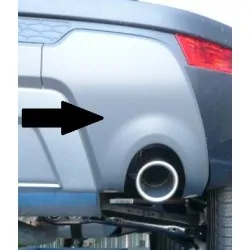 towing hook cover dual exh evoque LR026328