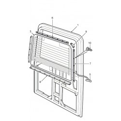 Vis de cornière de fixation de vitre de porte de coffre de DEFENDER