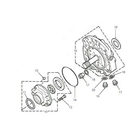 DISCOVERY 2 auto gearbox oil O'ring