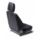 Front seat LH for DEFENDER - Black vinyl