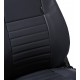 Front seat LH for DEFENDER - Black vinyl