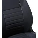 Front seat LH for DEFENDER - Black vinyl