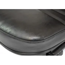 Front centre seat without headrest for DEFENDER - black vinyl