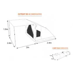 Oztent RV4 Ref OZ-RV4