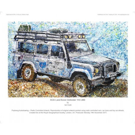 Peinture de DEFENDER 110 - Ian Cook