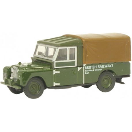 Miniature 109 série 2 pick-up vert bâché - 1/76e