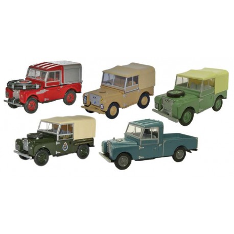 Miniatures SERIE - 1/76e - lot de 5