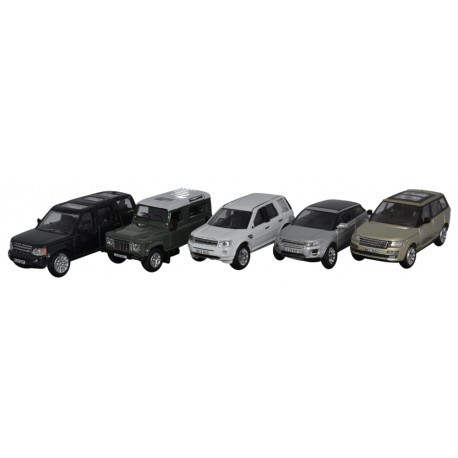 Miniatures LAND ROVER- 1/76e - lot de 5