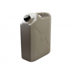 Jerrycan de 20 litres en plastique dur sans robinet