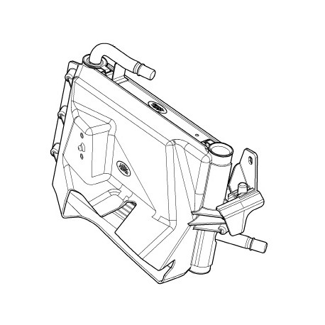 RANGE ROVER SPORT 3.6 TDV8 expansion radiator