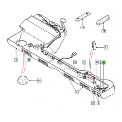 Commande de ventilation de climatisation de DEFENDER TD5