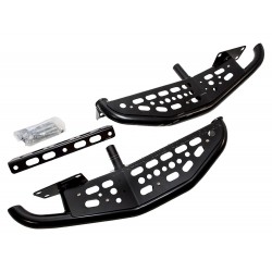 DEFENDER black BOWLER rear step bumper