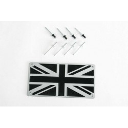 Union Jack plate 18 cm x 9.3 cm