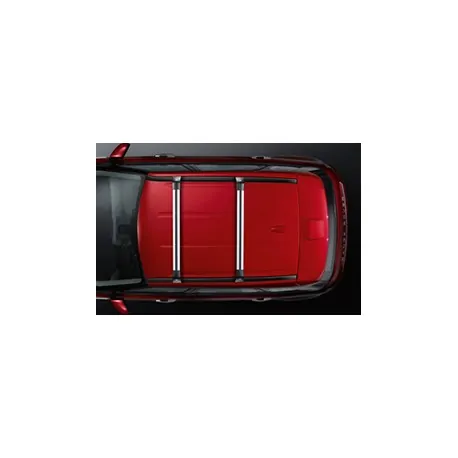 Black/silver crossbars for EVOQUE