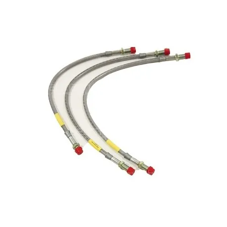 3 Goodridge brake lines kit DEFENDER 90