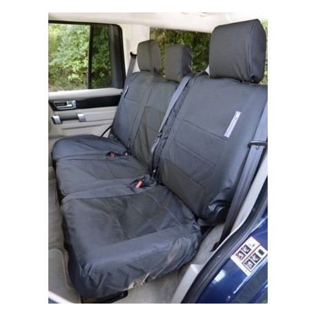 DISCOVERY 3 Seat Covers Black Rear 2nd Row