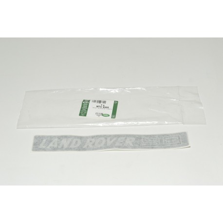 Badge front silver LAND ROVER 90