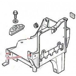 FRELANDER 1 2.0 TD/1.8 petrol battery tray assy
