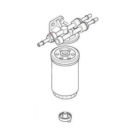 Filtre à gasoil complet pour DEFENDER TD5 - GENUINE