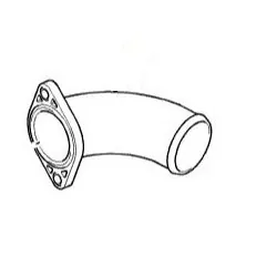 Coude de turbo de DEFENDER 2.4/2.2 TD4