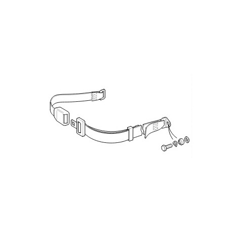 DEFENDER 90/110 lap belt assy individual rear seat