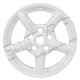 ZU wheel for DISCOVERY 2 and P38 8x16 - White