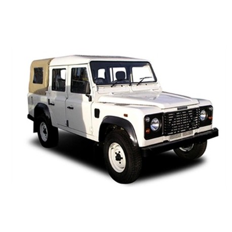 DEFENDER110 TD5 CREW CAB sand stayfast with side windows