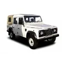 DEFENDER110 TD5 CREW CAB sand stayfast with side windows