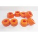 Kit POLYBUSH DYNAMIC ORANGE d'amortisseurs arrière pour DEFENDER