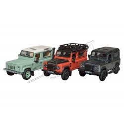 Miniatures des 3 derniers DEFENDER 1/76 e