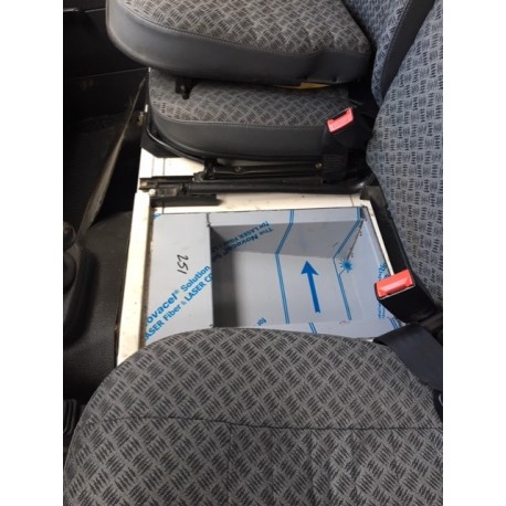 Defender Centre Seat Tool Box - Defender Td5 Seat Box Cover