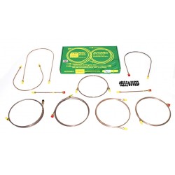 SERIES 3 88 ready made brake pipe set - LHD - Dual system
