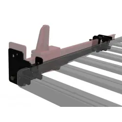 roof rack hi-lift jack lockable mounting kit JADA010