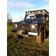 Heavy duty steel winch bumper for DEFENDER with air-cond