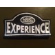 LAND ROVER EXPERIENCE embroidered badge - white/black