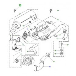 FREELANDER 1 TD4 inlet manifold grommet